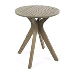 GDFStudio Berkeley Outdoor Acacia Wood and Wicker 3 Piece Bistro Set