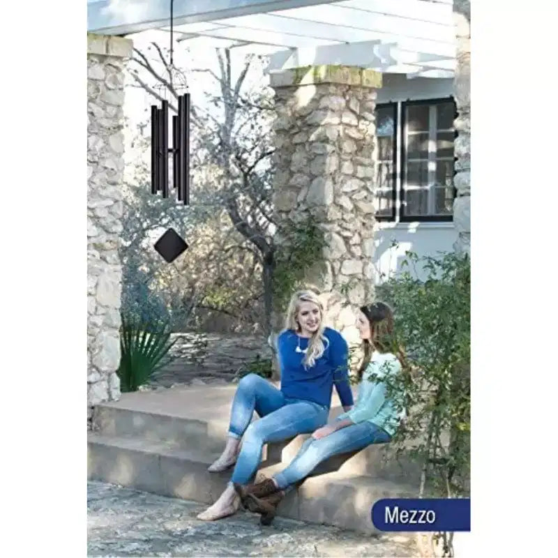 Music of the Spheres Pentatonic Mezzo, Small-Medium Handcrafted, Precision Tuned, Weather Resistant Unique Outdoor Wind Chime, 38