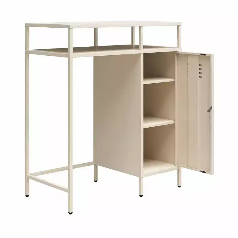 Novogratz Cache Metal Locker-Style Mini Refrigerator Organizer