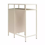 Novogratz Cache Metal Locker-Style Mini Refrigerator Organizer