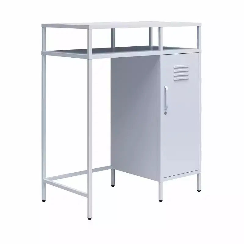 Novogratz Cache Metal Locker-Style Mini Refrigerator Organizer