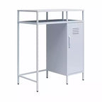 Novogratz Cache Metal Locker-Style Mini Refrigerator Organizer