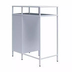 Novogratz Cache Metal Locker-Style Mini Refrigerator Organizer