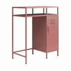 Novogratz Cache Metal Locker-Style Mini Refrigerator Organizer