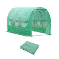 Aoodor Greenhouse Replacement Cover, Large Walk in Tunnel Outdoor Plant Gardening Greenhouse Spare Parts Cover (Frame NOT Included)