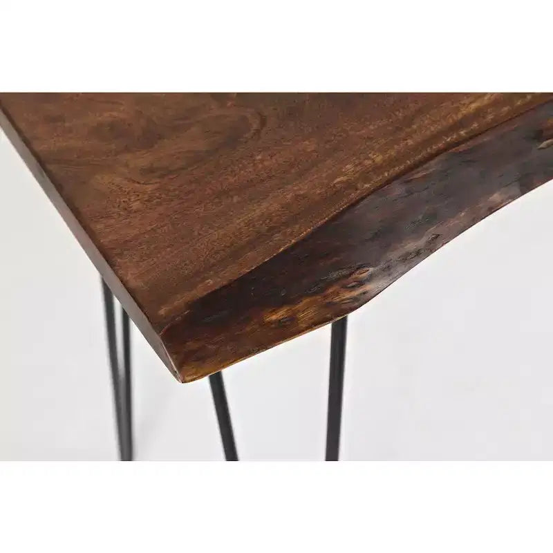 Jofran,Nature's Edge 50'' Solid Acacia Sofa Table- Gray Color