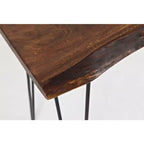 Jofran,Nature's Edge 50'' Solid Acacia Sofa Table- Gray Color