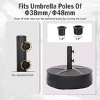 Captiva Designs Umbrella Base