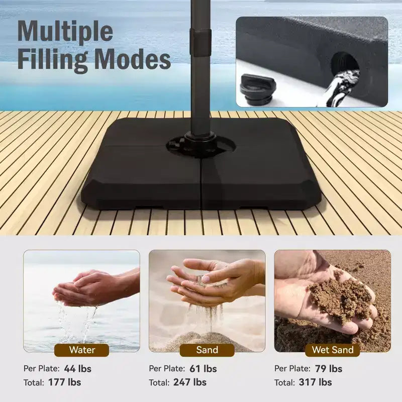 Captiva Designs Umbrella Base