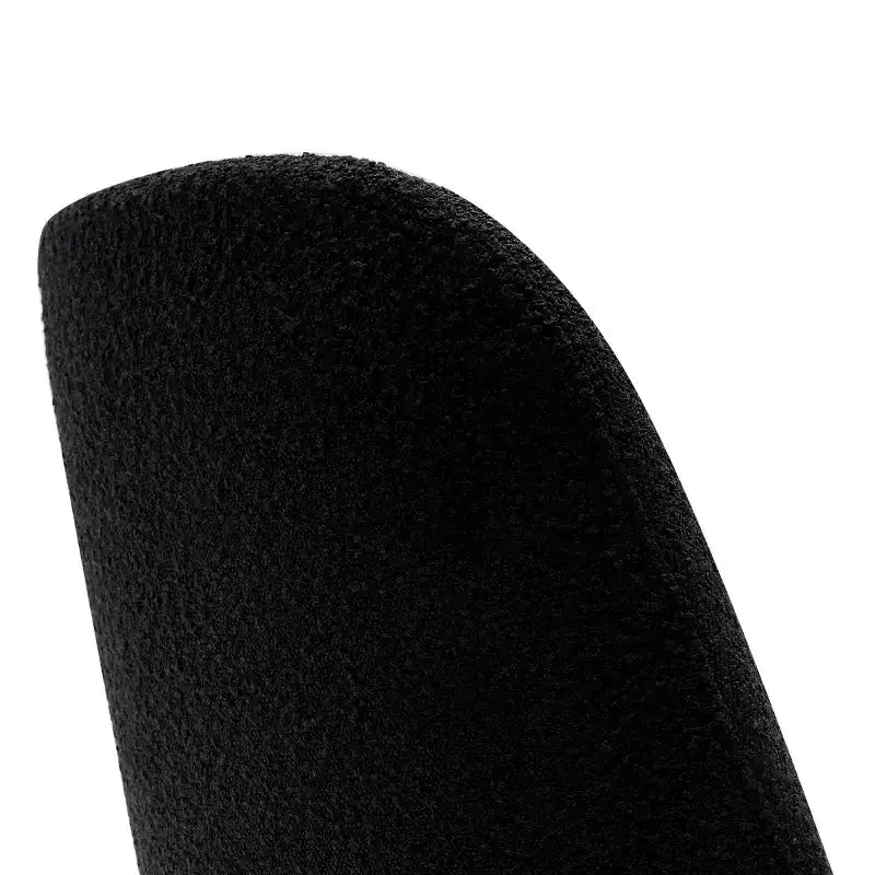 WestinTrends Genevieve Mid-Century Modern Upholstered Boucle Dining Chair (Set of 6)