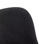 WestinTrends Genevieve Mid-Century Modern Upholstered Boucle Dining Chair (Set of 6)