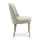 WestinTrends Genevieve Mid-Century Modern Upholstered Boucle Dining Chair (Set of 6)
