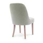 WestinTrends Genevieve Mid-Century Modern Upholstered Boucle Dining Chair (Set of 6)