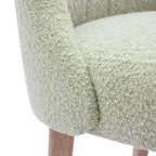 WestinTrends Genevieve Mid-Century Modern Upholstered Boucle Dining Chair (Set of 6)