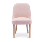 WestinTrends Genevieve Mid-Century Modern Upholstered Boucle Dining Chair (Set of 6)