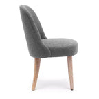 WestinTrends Genevieve Mid-Century Modern Upholstered Boucle Dining Chair (Set of 6)