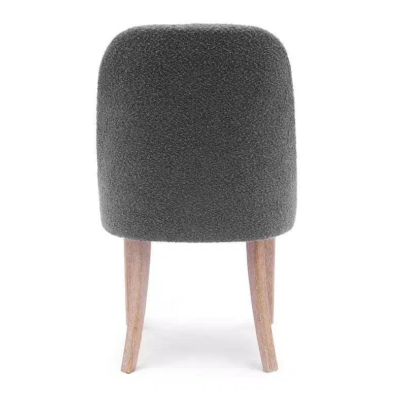WestinTrends Genevieve Mid-Century Modern Upholstered Boucle Dining Chair (Set of 6)