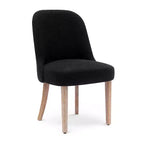 WestinTrends Genevieve Mid-Century Modern Upholstered Boucle Dining Chair (Set of 6)