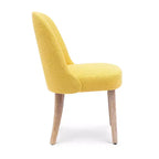 WestinTrends Genevieve Mid-Century Modern Upholstered Boucle Dining Chair (Set of 6)