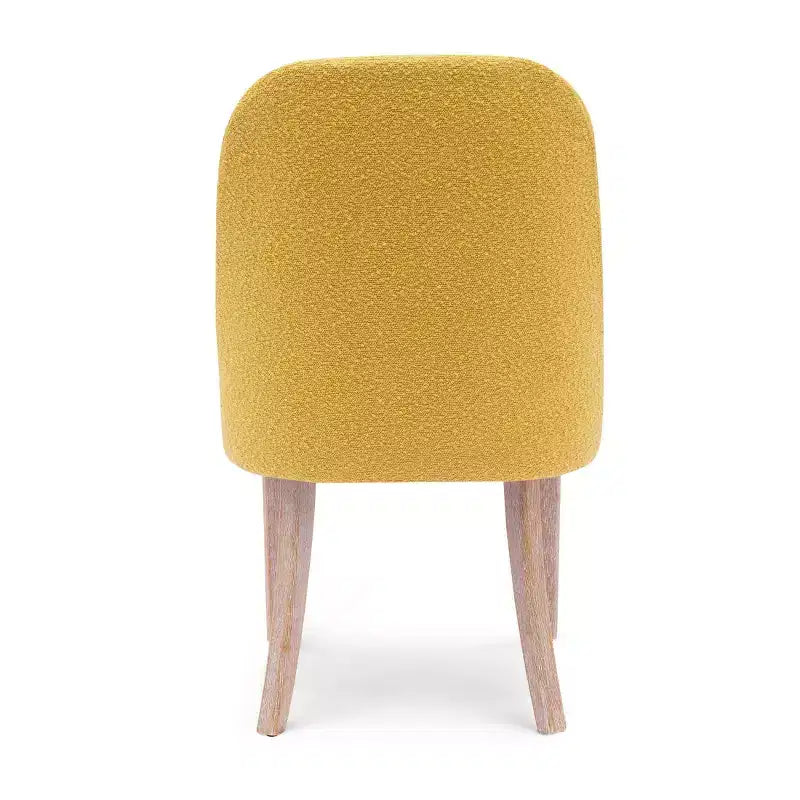WestinTrends Genevieve Mid-Century Modern Upholstered Boucle Dining Chair (Set of 6)