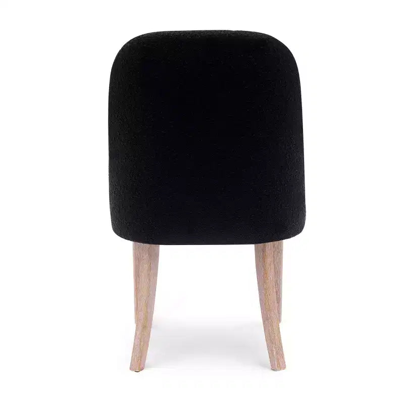 WestinTrends Genevieve Mid-Century Modern Upholstered Boucle Dining Chair (Set of 6)