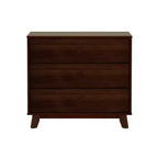 Plank+Beam Solid Wood Classic 3-Drawer Solid Wood Dresser, Small Dresser for Bedroom, Chest of Drawers