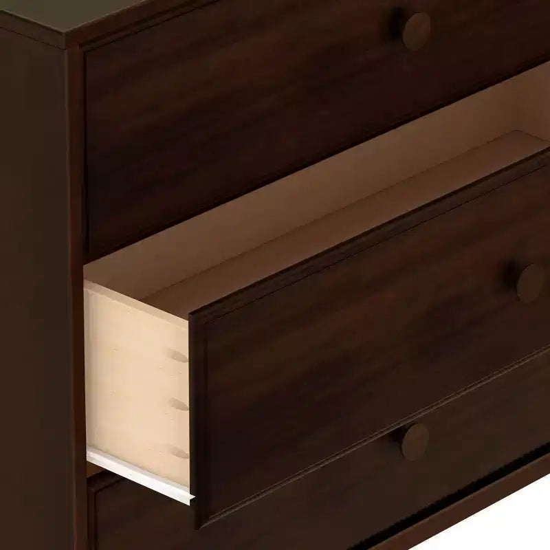 Plank+Beam Solid Wood Classic 3-Drawer Solid Wood Dresser, Small Dresser for Bedroom, Chest of Drawers