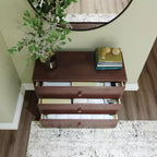 Plank+Beam Solid Wood Classic 3-Drawer Solid Wood Dresser, Small Dresser for Bedroom, Chest of Drawers