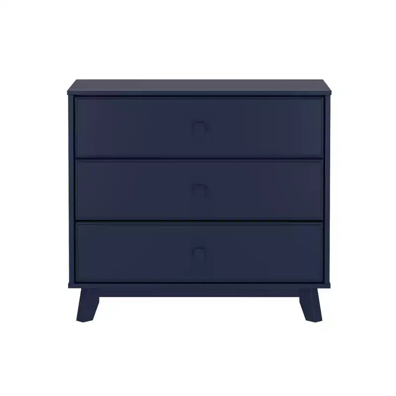 Plank+Beam Solid Wood Classic 3-Drawer Solid Wood Dresser, Small Dresser for Bedroom, Chest of Drawers