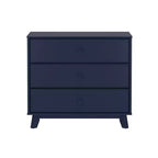 Plank+Beam Solid Wood Classic 3-Drawer Solid Wood Dresser, Small Dresser for Bedroom, Chest of Drawers