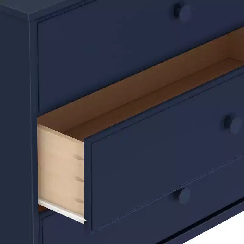 Plank+Beam Solid Wood Classic 3-Drawer Solid Wood Dresser, Small Dresser for Bedroom, Chest of Drawers