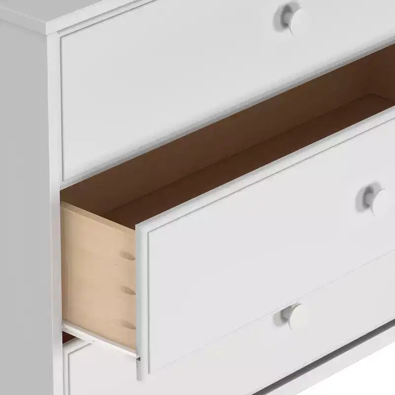 Plank+Beam Solid Wood Classic 3-Drawer Solid Wood Dresser, Small Dresser for Bedroom, Chest of Drawers