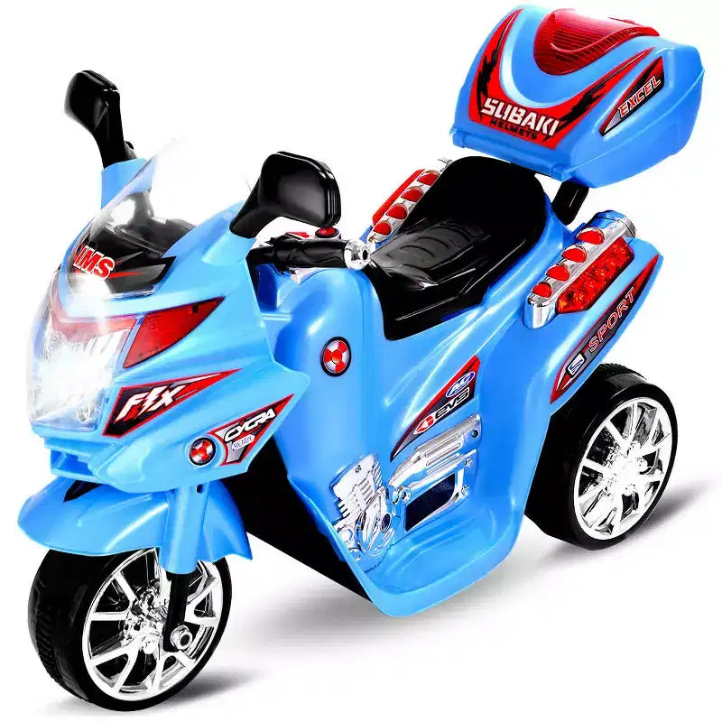 Costway 3 Wheel Kids Ride On Motorcycle 6V Battery Powered Electric Toy Power Bicycle