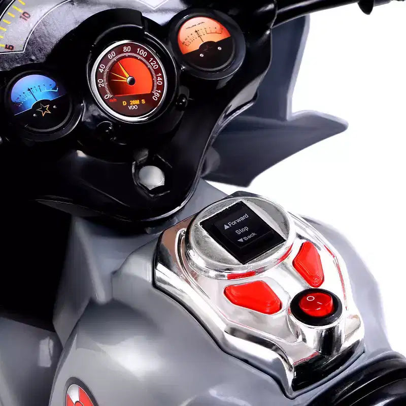Costway 3 Wheel Kids Ride On Motorcycle 6V Battery Powered Electric Toy Power Bicycle