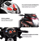 Costway 3 Wheel Kids Ride On Motorcycle 6V Battery Powered Electric Toy Power Bicycle