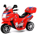 Costway 3 Wheel Kids Ride On Motorcycle 6V Battery Powered Electric Toy Power Bicycle