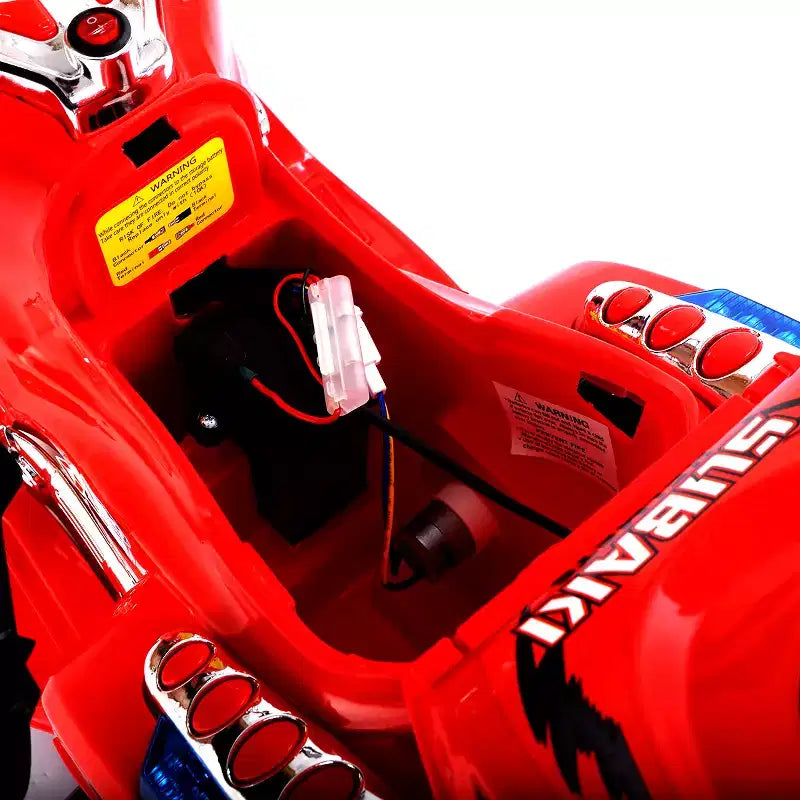 Costway 3 Wheel Kids Ride On Motorcycle 6V Battery Powered Electric Toy Power Bicycle