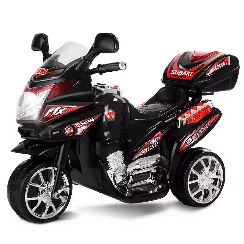 Costway 3 Wheel Kids Ride On Motorcycle 6V Battery Powered Electric Toy Power Bicycle