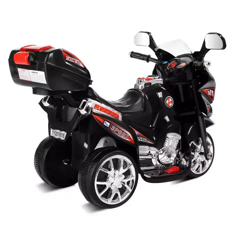 Costway 3 Wheel Kids Ride On Motorcycle 6V Battery Powered Electric Toy Power Bicycle