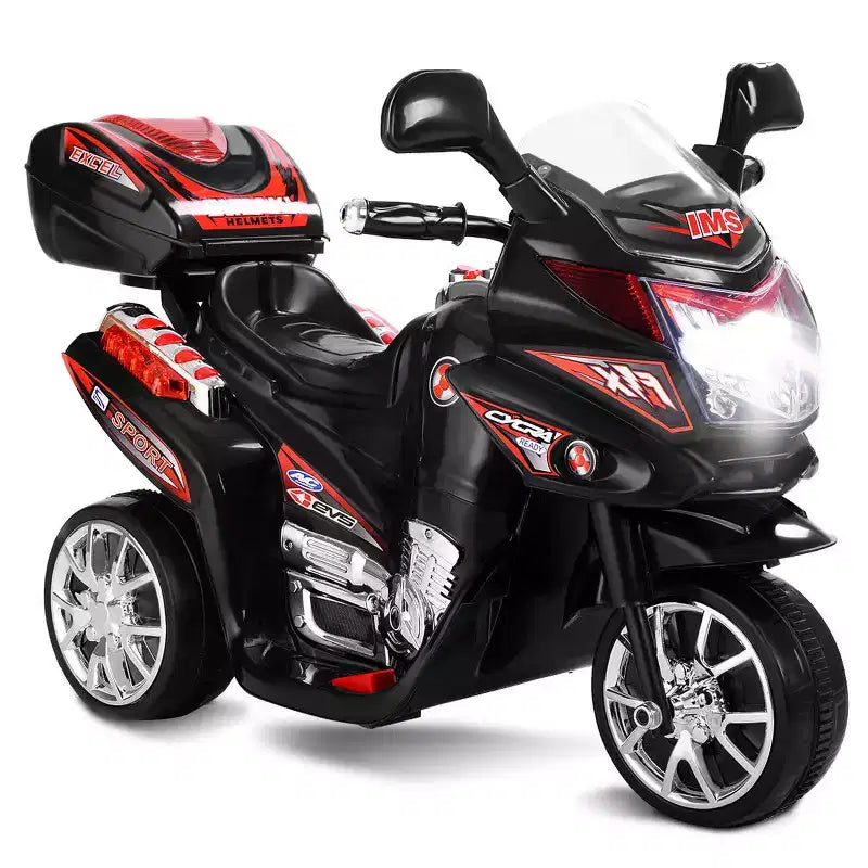 Costway 3 Wheel Kids Ride On Motorcycle 6V Battery Powered Electric Toy Power Bicycle