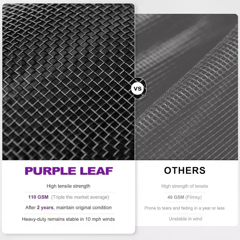 PURPLE LEAF Outdoor Hardtop Gazebo Metal Frame Galvanized Steel Double Roof with Curtains and Nettings for Patio Desk Backyard Bronze