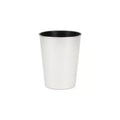 HomeRoots 5 Silver Recycled Plastic Indoor Outdoor Round Pot Planter