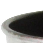 HomeRoots 5 Silver Recycled Plastic Indoor Outdoor Round Pot Planter