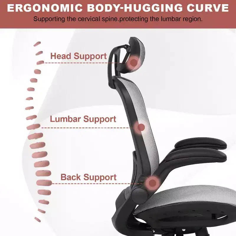BestMassage Office Chair Computer Chair Executive Chair with High Back