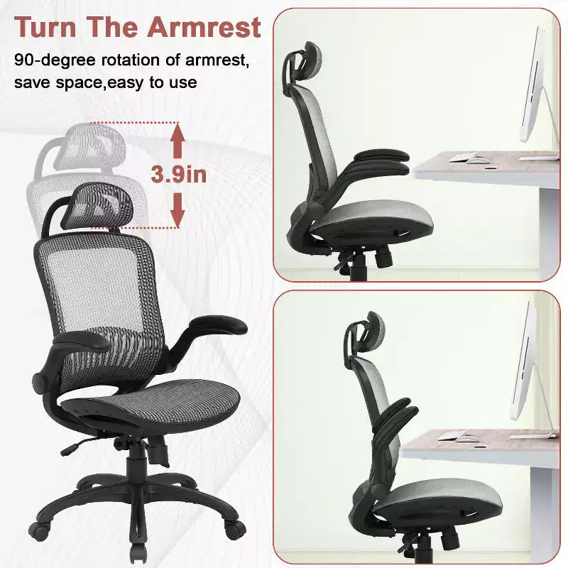 BestMassage Office Chair Computer Chair Executive Chair with High Back