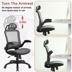 BestMassage Office Chair Computer Chair Executive Chair with High Back