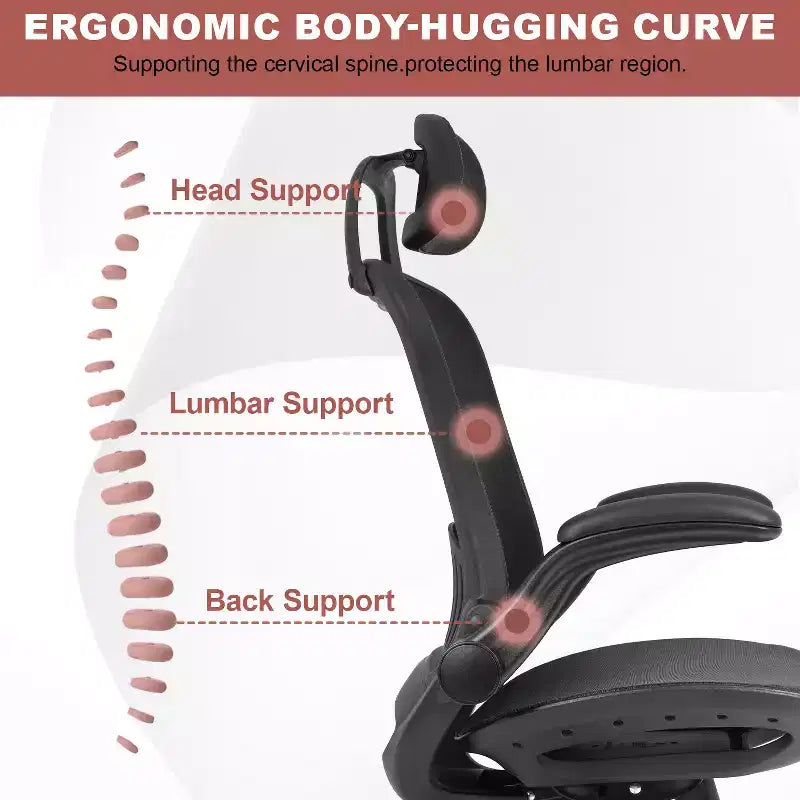 BestMassage Office Chair Computer Chair Executive Chair with High Back