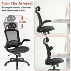 BestMassage Office Chair Computer Chair Executive Chair with High Back