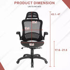 BestMassage Office Chair Computer Chair Executive Chair with High Back