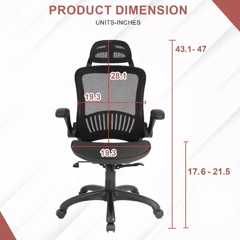 BestMassage Office Chair Computer Chair Executive Chair with High Back